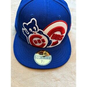 New Era Chicago Cubs Cooperstown Collection 59fifty size 7 1/2 fitted hat